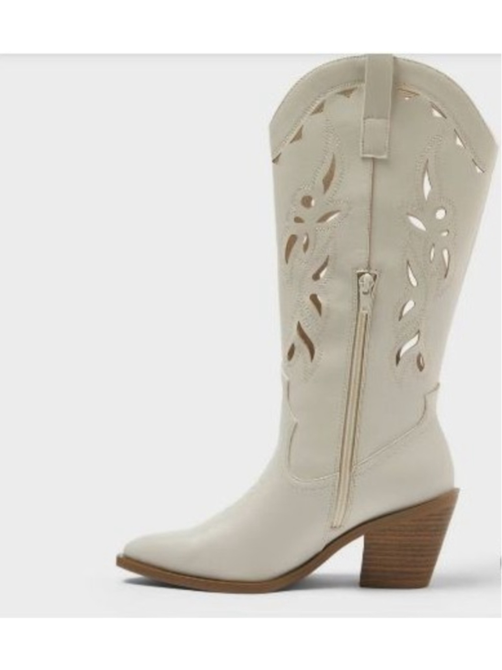 Tiana Western Boots with Memory Foam Insole - Universal Thread Cream 7.5 - Picture 2 of 11